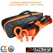 OUTBACK ARMOUR RECOVERY QUICK SNATCH KIT - LIGHT TRUCK